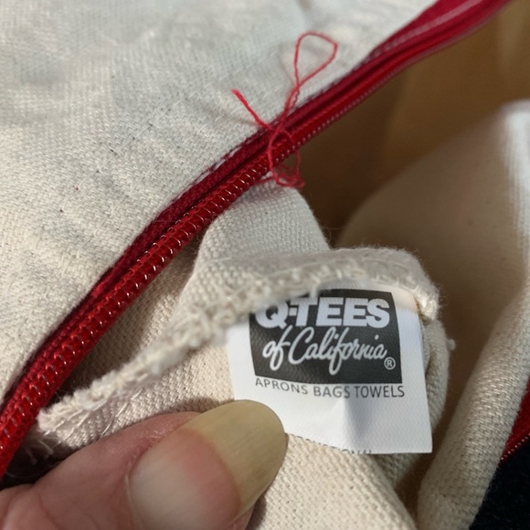 Tote Bag Q Tees of California canvas bag - Picture 4 of 4